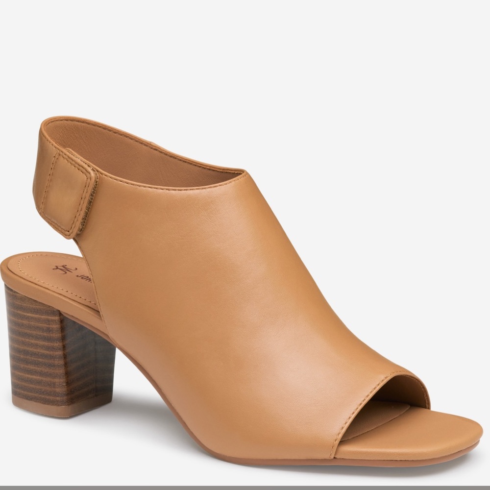 Johnston & Murphy Open Toe Bootie